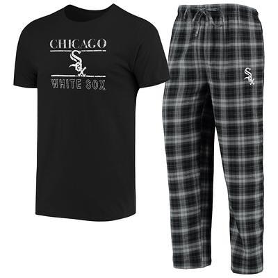 Concepts Sport Chicago White Sox Plus Size Jersey Tank Top And Pants Sleep  Set in Gray