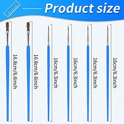 6PCS Detail Paint Brush, Miniature Painting Brushes Kit