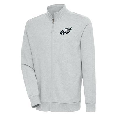 Philadelphia Eagles Houston Fleece Full-Zip Vest - Gray