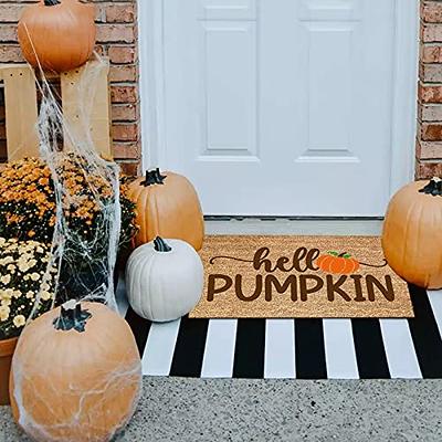 Hey Pumpkin Doormat, Fall Doormat, Front Door Decor, Thanksgiving