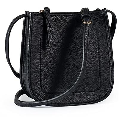 Montana West Small Crossbody Shoulder Bags for Women Hobo Handbags With  Guitar Strap Mini Classic Satchel Bucket Purse,MWC-077ABG: Handbags:  .com