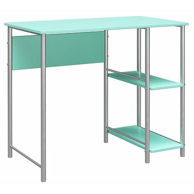 Ameriwood Home Meridian Metal Student Computer Desk, Blue