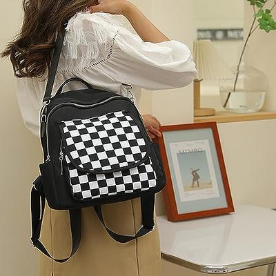 Checker Convertible Backpack, VARIOUS