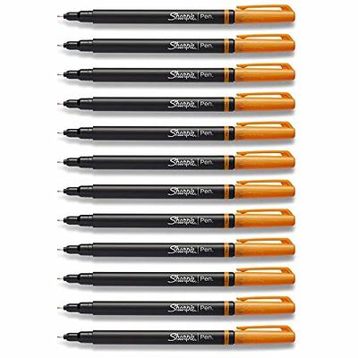 Sharpie Felt Tip Pens, Fine Point 0.4mm, Black, 12 Count 