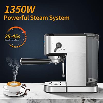 Chefwave Espresso Machine for Nespresso Compatible capsule Stainless Steel  Automatic Programmable Espresso Machine in the Espresso Machines department  at