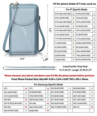  YICHEEY Small Crossbody Cell Phone Purse Bags for