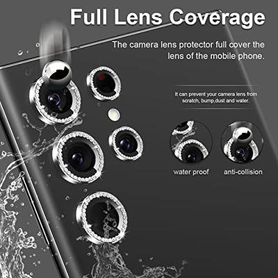Full Protection With Mobile Phone Protective Film Slide Camera Lens Phone  Case For Samsung Galaxy S22 Ultra In Black