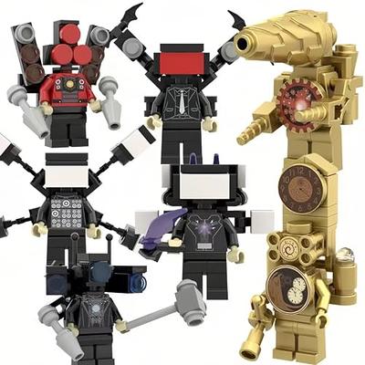 Bentex Skibidi Toilet 7-𝐢𝐧-1 Building Sets, TV Man/Titan Cameraman/Titan  Speakerman/Titan Clockman/Titan Drillman Skibidi Toilet Toy Figures, Gifts  for Game Video Fans Boys or Girls - Yahoo Shopping