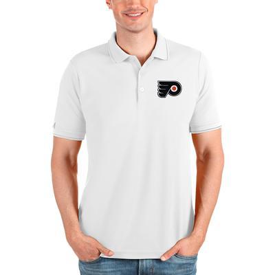 Men's Antigua Orange Cleveland Browns Throwback Compass Polo