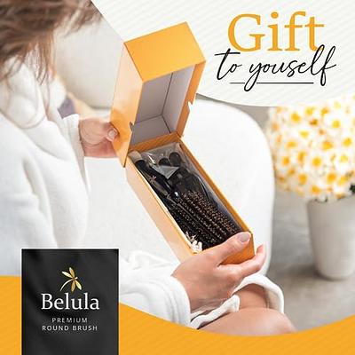 Belula 100% Boar Bristle Hair Brush for Men Set. Soft Hairbrush