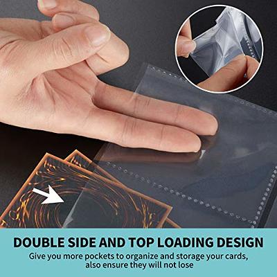 540 Pockets Premium Double Side Trading Card Sleeves Pages for 3 Ring  Binder + 1080 Pockets Baseball Card Sleeves, JIQEZNL Premium 9 Pocket Card  Sleeves Binder Sheets for 3 Ring Binder - Yahoo Shopping