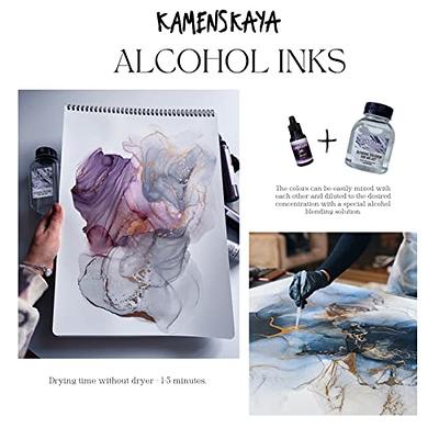 Kamenskaya Acrylic Inks and Acrylic Medium for Painting
