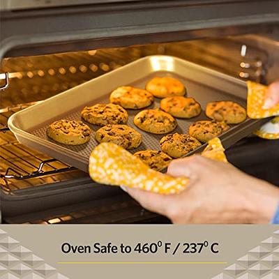 Baker's Secret Nonstick Large Cookie Sheet 17, Carbon Steel Large Size  Cookie Tray with Premium Food-Grade Coating, Non-stick Cookie Sheet,  Bakeware