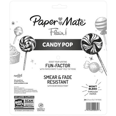 Paper Mate Flair Fineliners 24 Pack Candy Pop