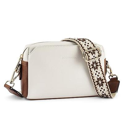 Shoulder bag with wide strap