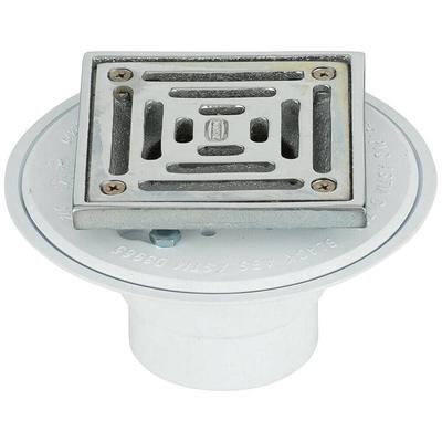 LASCO 03-1243 3-1/4-Inch with 2 Screws Shower Drain Grate, Chrome Plated