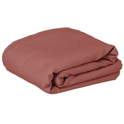 Intedge Burgundy 100% Polyester Cloth Napkins, 20 x 20 - 12/Pack