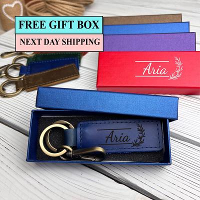 Key Holder Walletkey Wallet Leatherpersonalized Gifts for 