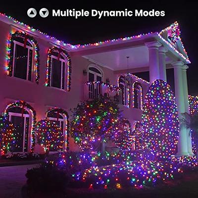 403ft 1000 LED String Lights Outdoor Christmas Lights Xmas Decorations,  Multi