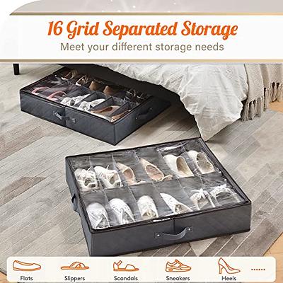 Unique Bargains Foldable Clothes Storage Bags With Reinforced