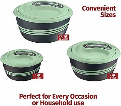 Pinnacle Thermoware 2-Pc Leak Proof Insulated Lunch Box Hot Food