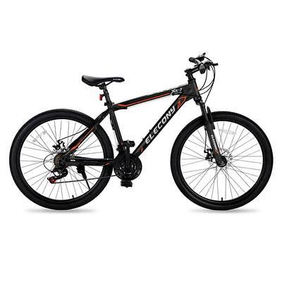 20 in. Mountain Bike, 7-Speed Teenager, Ages 8-12 Kids' Bicycles, Front Suspension Disc U Brake, 14 in. H Steel Frame