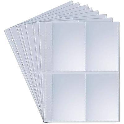 5x7 Recipe Card Sleeves for 3-Ring Binder