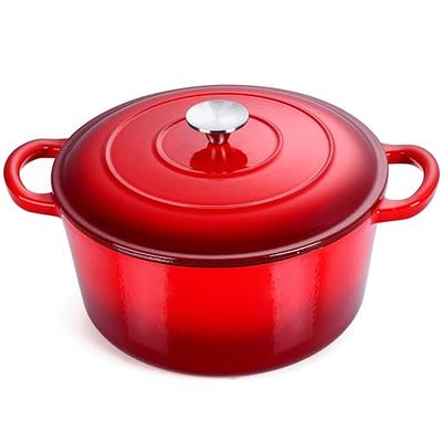 Segretto Cookware Enameled Dutch Oven, 1.7 Quarts