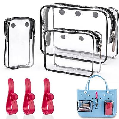 HANYMWANZW 3 Pack Clear Insert Pouches for Bogg Bag, Travel Storage  Organizer Pop In Bogg Bag with Insert Hooks, Beach Tote Accessories for Makeup  Bag Toiletry Storage Cosmetic Organizer Divider - Yahoo Shopping