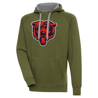 Women's San Francisco 49ers Antigua Olive Victory Pullover Sweatshirt