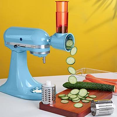 Stainless Steel Slicer Shredder Attachment for KitchenAid Stand