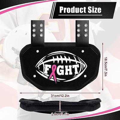 American Football Back Plate Rear Protector Lower Back Pads for Football  Players Backplate Shield with High Impact Foam Backing