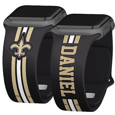 Game Time New Orleans Saints HD Watch Band Compatible with Apple Watch