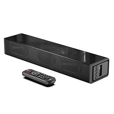 Saiyin Sound Bars for TV, 24 Inches Sound Bar with HDMI(ARC), Optical, AUX  and Bluetooth Inputs, Soundbar for TV and Surround Sound System