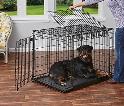 Dog Crate  Newly Enhanced MidWest iCrate XXS Folding Metal Dog