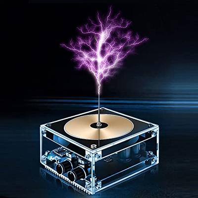 Tesla Coil Speaker with Music, Artificial Lightning Arc Music , Touchable  Spark Gap Arc Generator, Physics Science Teaching Experiment Toy Model Gift  for Kids (A) - Yahoo Shopping