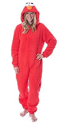 MJC International Sesame Street Adult Elmo Sherpa Union Suit