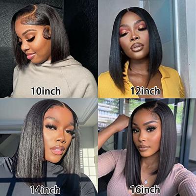 Human Hair Wigs for Black Women 13x4 Deep Wave Lace Front Wigs