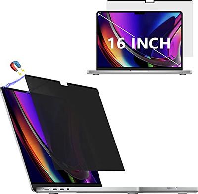 SenseAGE Magnetic Privacy Screen Filter for MacBook Pro 14, Easy On/Off  Anti-Blue Light, Anti-Glare Privacy Screen Protector, Compatiable for Apple