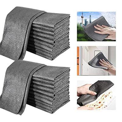 Thickened Magic Cleaning Glass Cloth Streak Free Reusable Microfiber Cleaning  Cloth All-Purpose Towels for Windows Glass