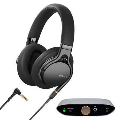 Sony WH-1000XM4 Wireless Noise Cancelling Over-Ear Headphones with iFi  Audio Go blu Portable Bluetooth DAC/Headphone Amp