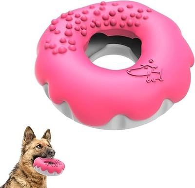 Donut Dog Toy Sound Toys Grinding Tooth Relief Dog Toys Outside Dog for Aggressive Chewers Large Breed Dog Plush Large Pack Calming Dog for Large Dogs