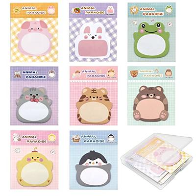 Cute Animal Memo Pads Lines Stockvektor (royaltyfri) 683043463