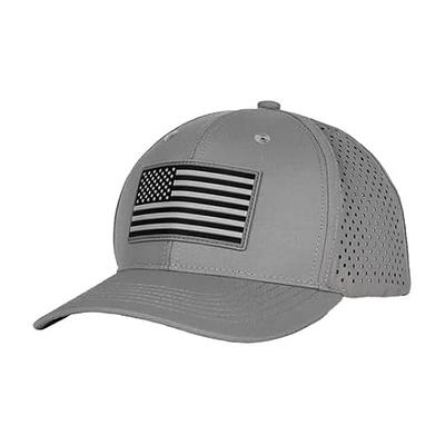 CLAPE Quick Dry 5 Panel Hat Men's Athletic Baseball Fitted Cap