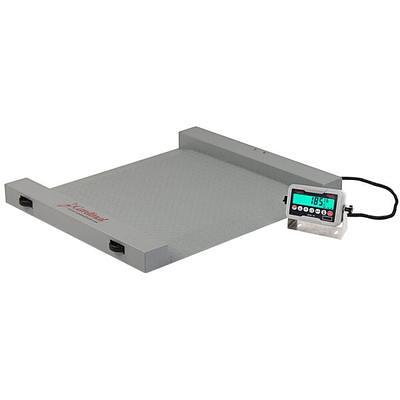 Detecto 854F100P Portable Mechanical Platform Scale-1,000-lb Capacity