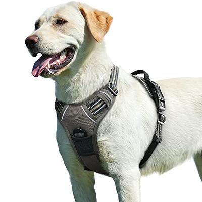 PoyPet No Pull Dog Harness,No Choke Reflective Dog Vest,Adjustable