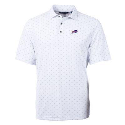 Buffalo Bills Antigua Big & Tall Legacy Pique Polo - Charcoal