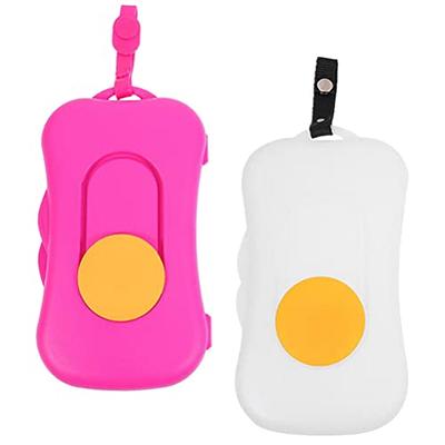 2 Pcs Baby Wipes Box Case Dispenser Refillable Disposable Diapers