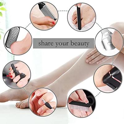 Foot Callus Remover File Callus Shaver Refill Dead & Hard Skin Remove Foot  Care Pedicure Tools Set with 10 Blades 