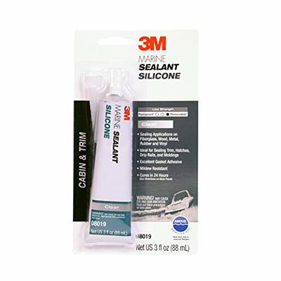 J-B Weld Sealant Silicone Clear 3oz 31310